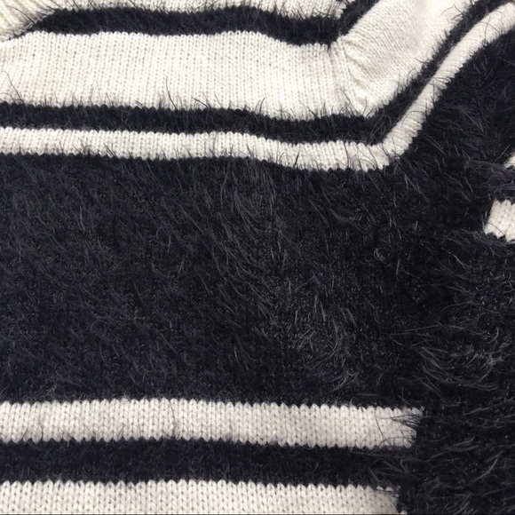 Monochrome Striped Sweater - Picture 4 of 4